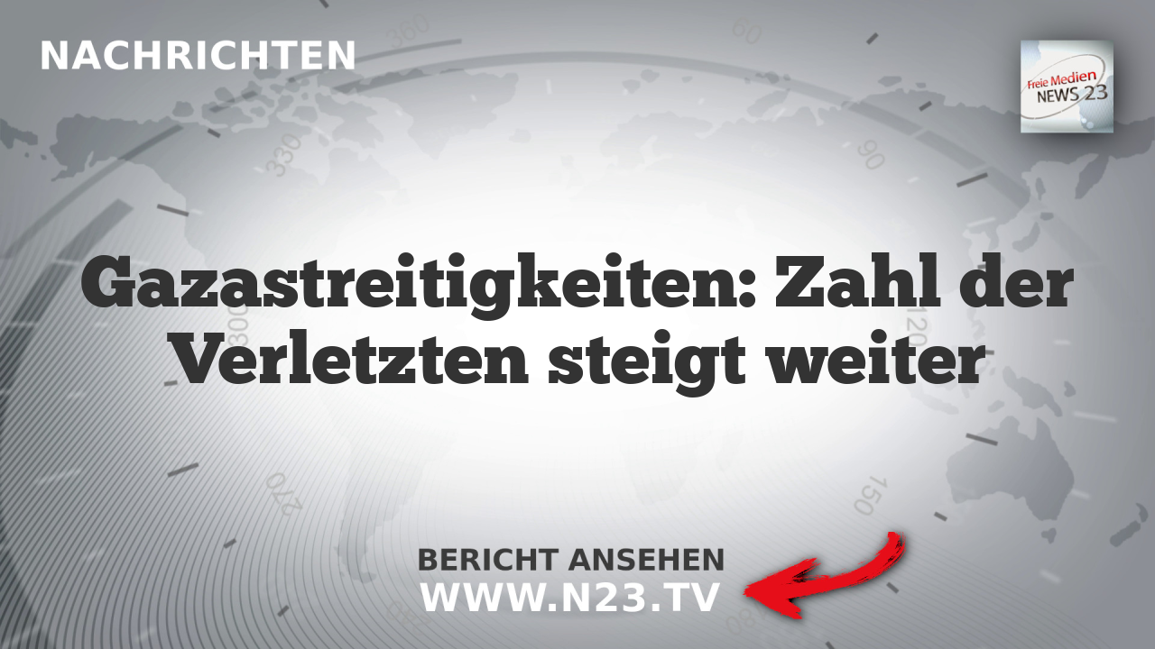 Gazastreitigkeiten: Zahl der Verletzten steigt weiter