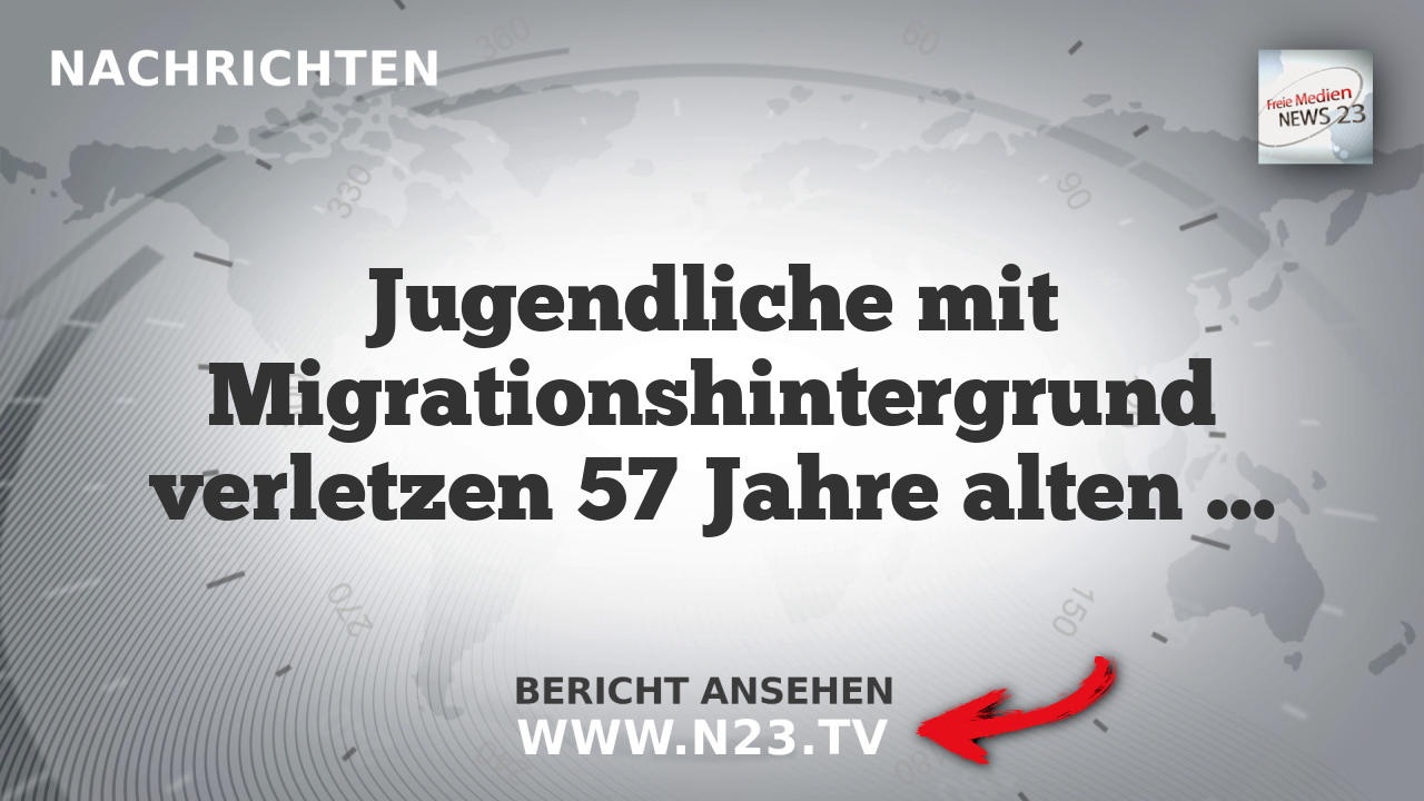 Jugendliche mit Migrationshintergrund verletzen 57 Jahre alten Mann bei Wildtiergehege-Aufenthalt