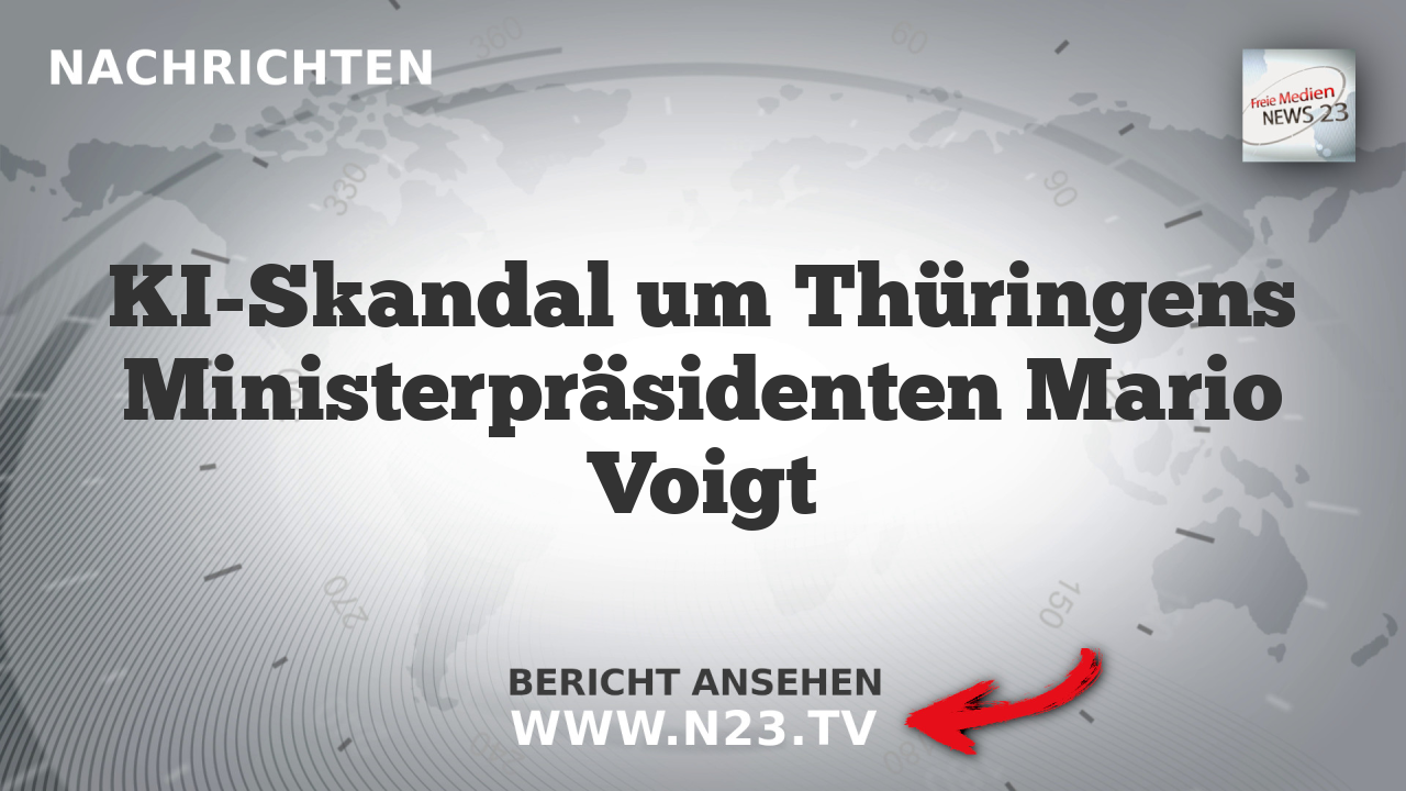 KI-Skandal um Thüringens Ministerpräsidenten Mario Voigt