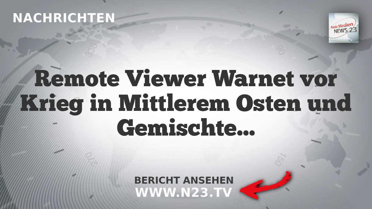 Remote Viewer Warnet vor Krieg in Mittlerem Osten und Gemischtem Ergebnis bei US-Midterm-Wahlen