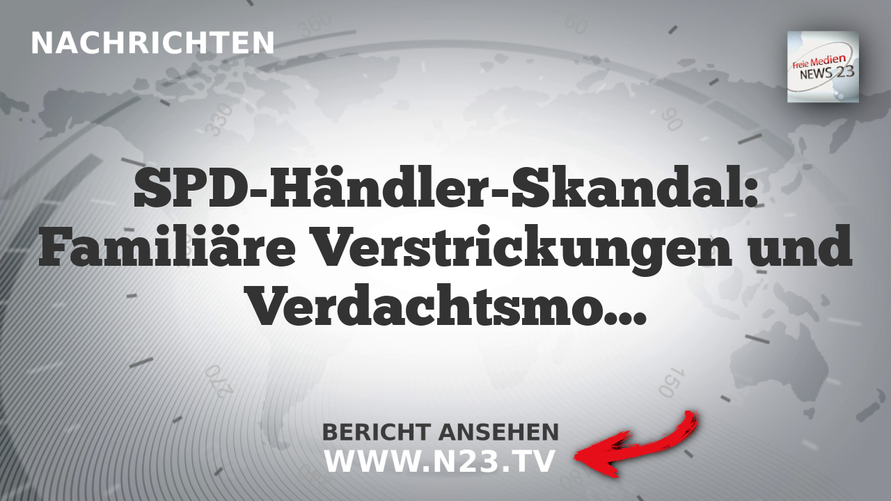 SPD-Händler-Skandal: Familiäre Verstrickungen und Verdachtsmomente um Integrationsarbeit