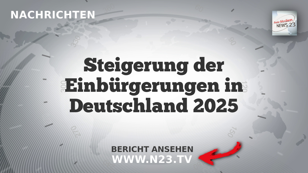 Steigerung der Einbürgerungen in Deutschland 2025