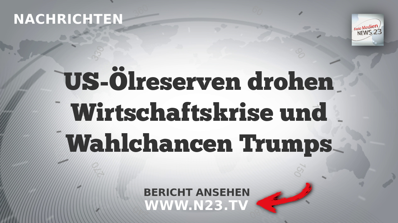 US-Ölreserven drohen Wirtschaftskrise und Wahlchancen Trumps