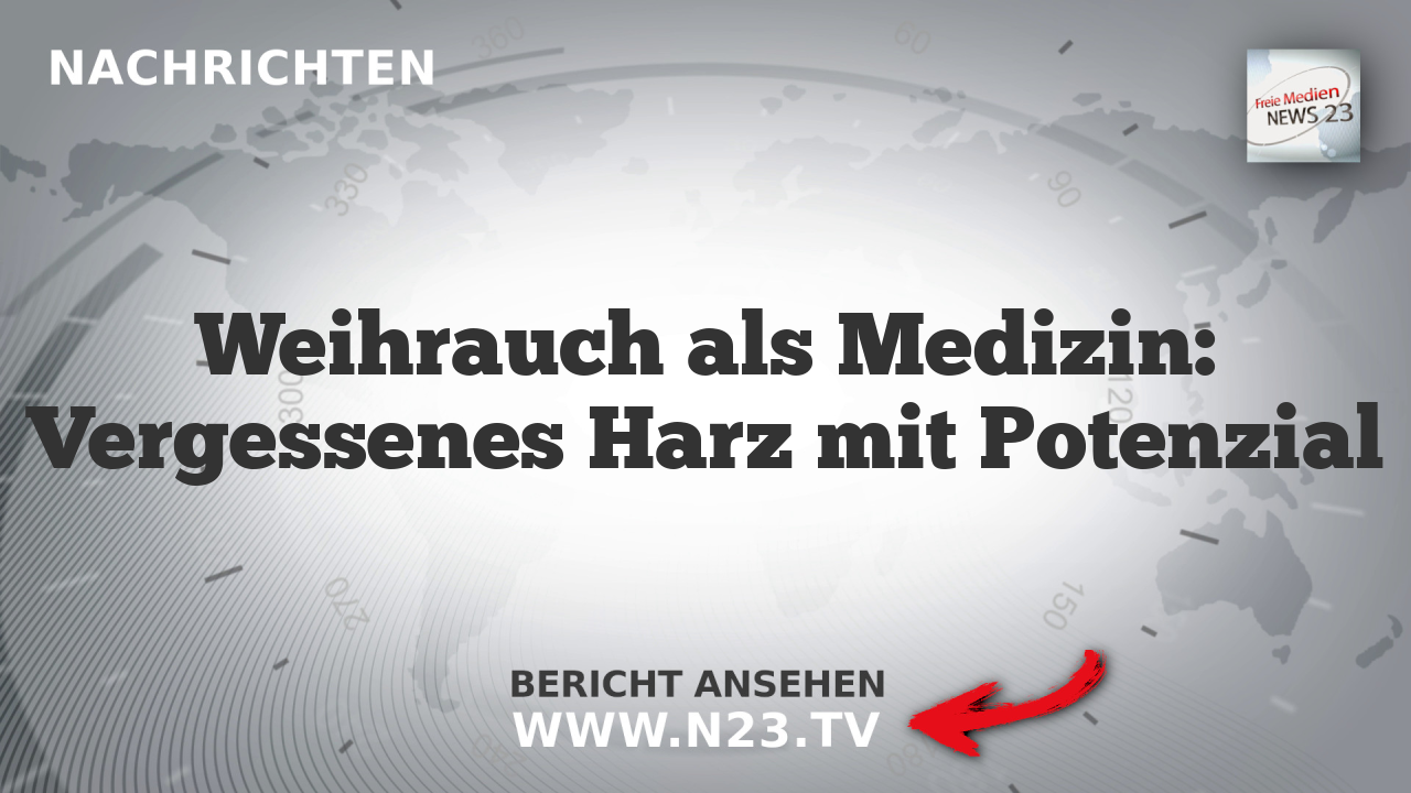 Weihrauch als Medizin: Vergessenes Harz mit Potenzial