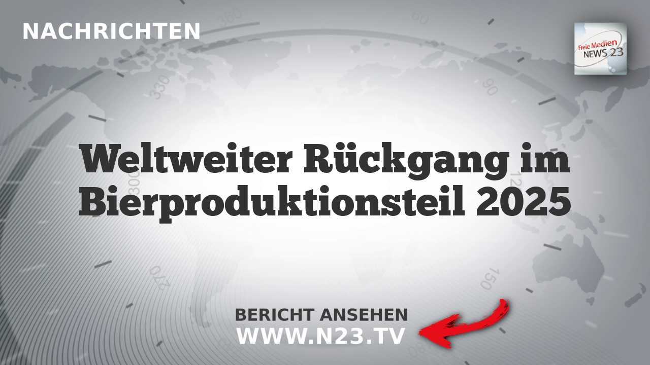 Weltweiter Rückgang im Bierproduktionsteil 2025