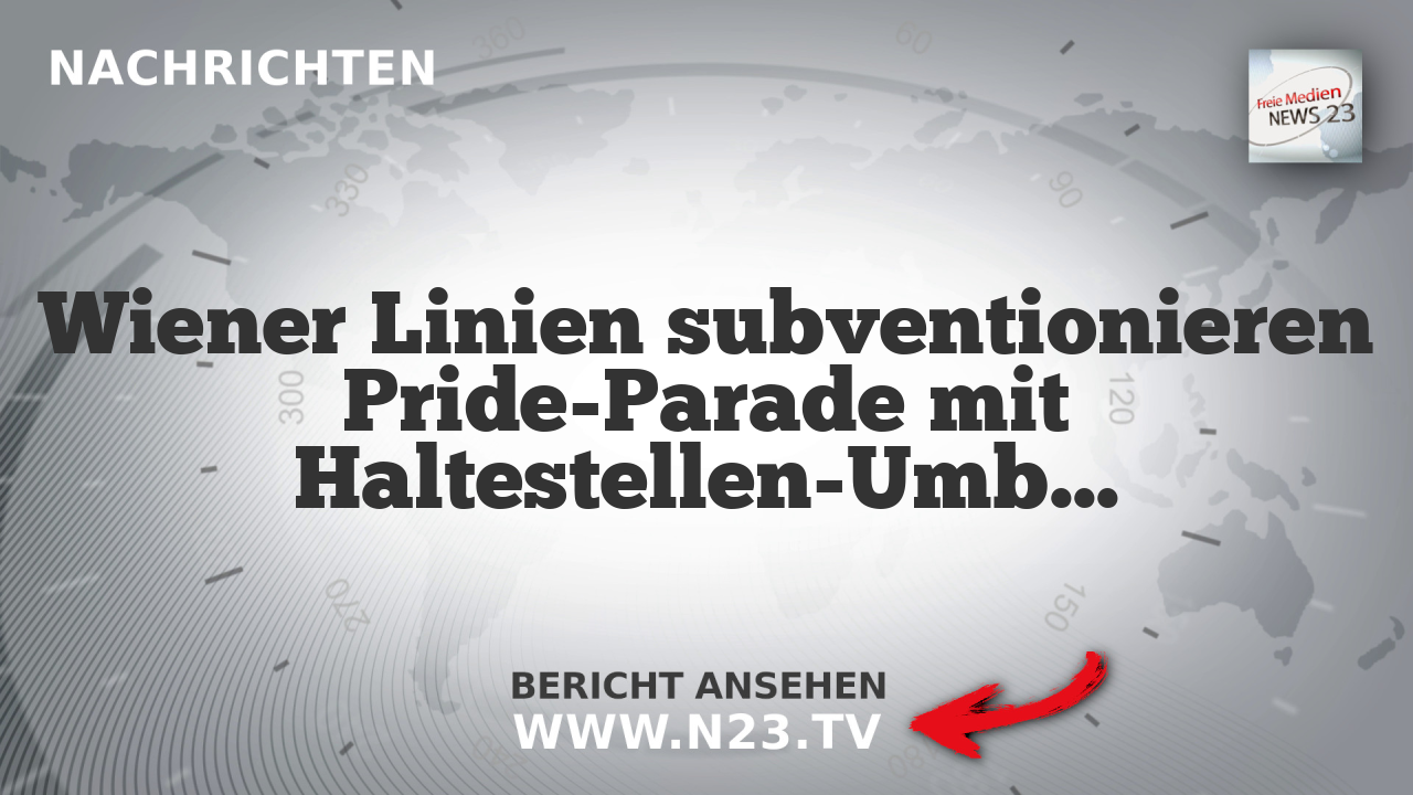 Wiener Linien subventionieren Pride-Parade mit Haltestellen-Umbenennungen